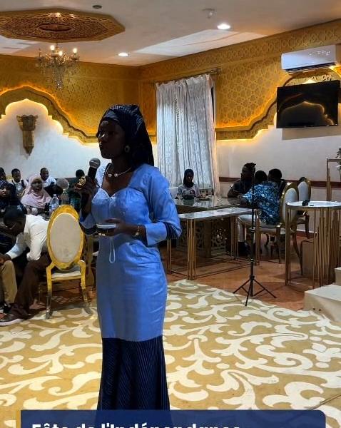 Présentation d’EasyCampus devant des étudiants guinéens à Meknès, lors de la Fête de l’Indépendance de la Guinée