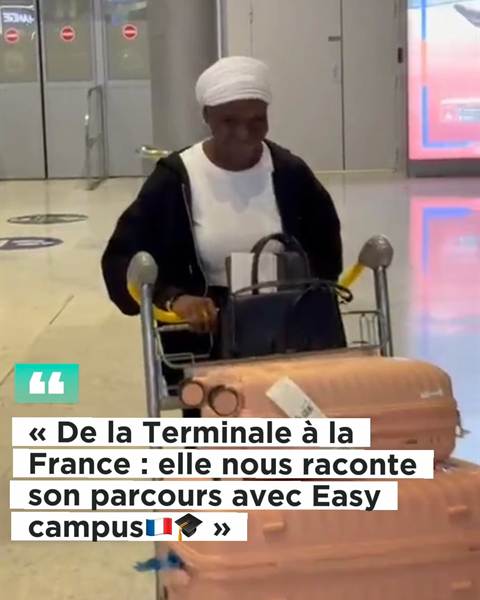 Miniature de la vidéo du témoignage de Saran, de la Terminale à la France